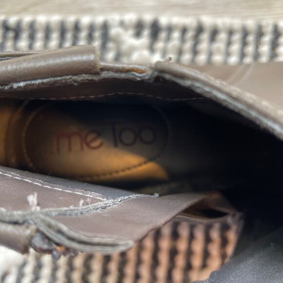 Me Too Harp Boot Granite Grey Wedge Boots Sz 8 - Picture 6 of 7